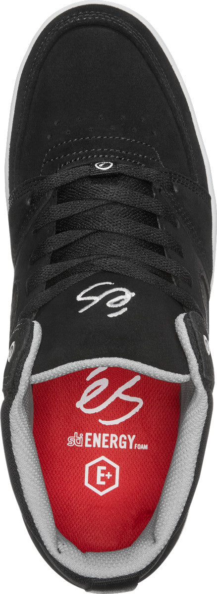 ES MENS SHOES ACCEL SLIM MID SHOES SP24 BLACK/WHITE/SILVER
