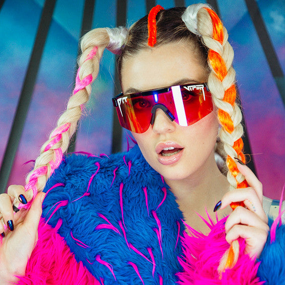 PIT VIPER THE MUD SLINGER DOUBLE WIDE SUNGLASSES
