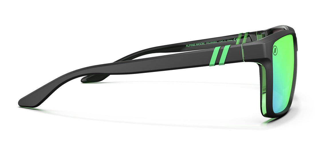 BLENDERS MESA SUNGLASSES ALPINE MOON w/ BLACK / GREEN POLAR