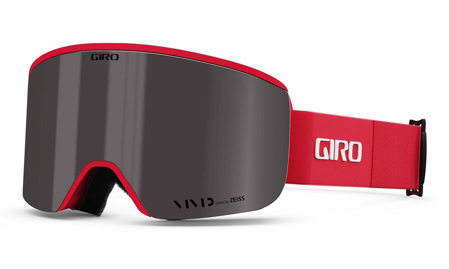 2025 GIRO AXIS GGL RED & BLK THIRDS w/ V SMK + V INF