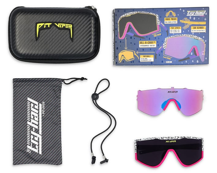 PIT VIPER THE SON OF BEACH TRY-HARD SUNGLASSES