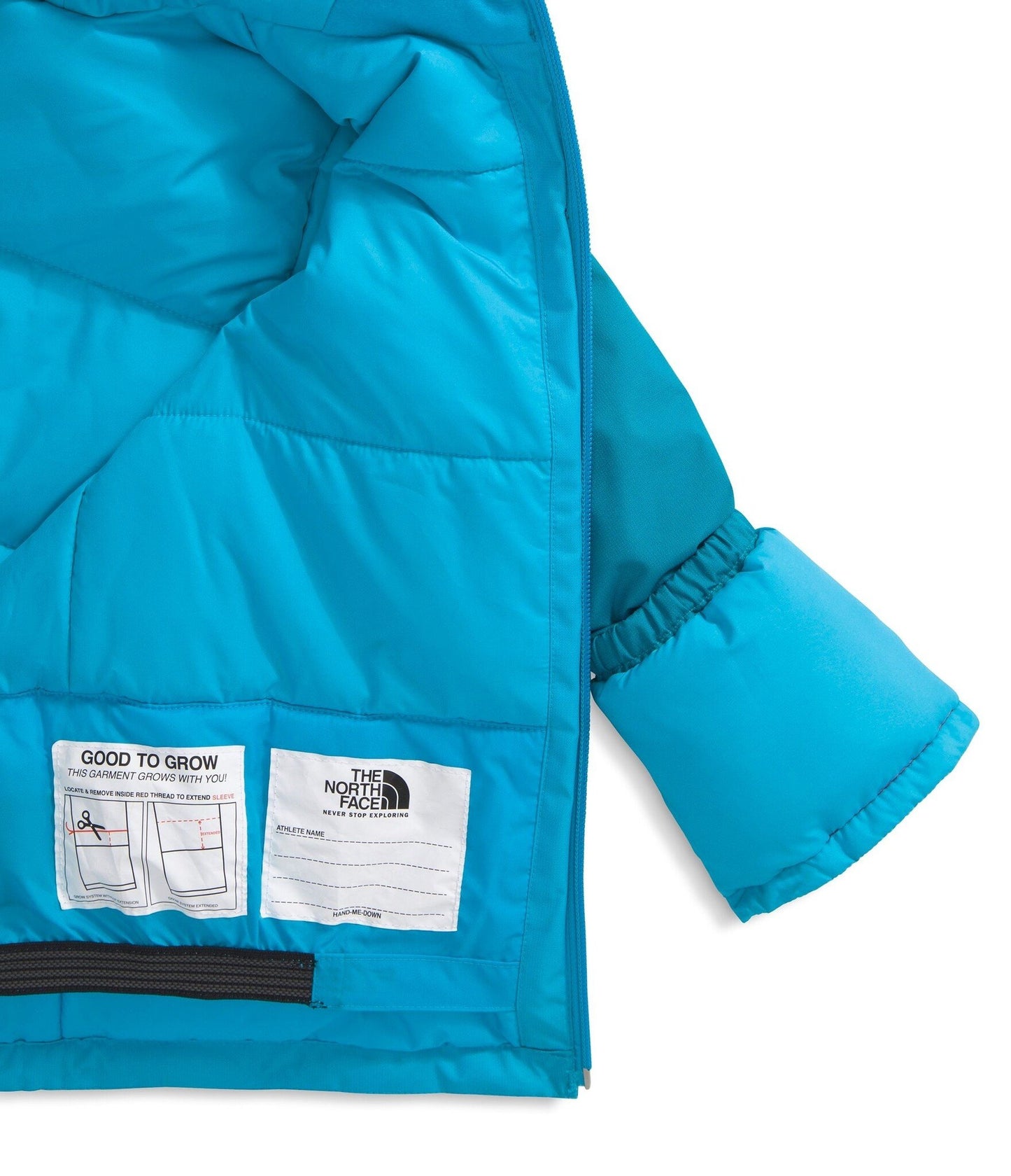 2026 TNF KIDS FREEDOM INS JACKET DSK BLU/MRDN BLU