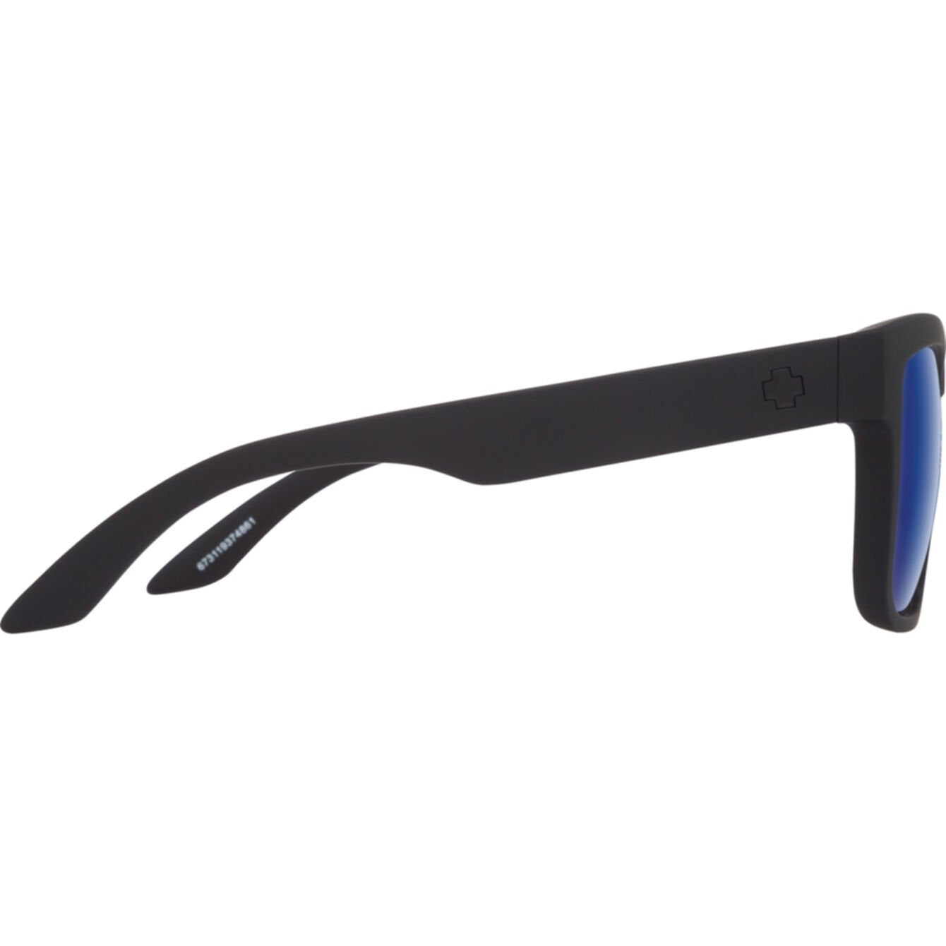 SPY DISCORD MATTE BLACK SUNGLASSES w/ HAPPY BRNZ PLR BLU MRR