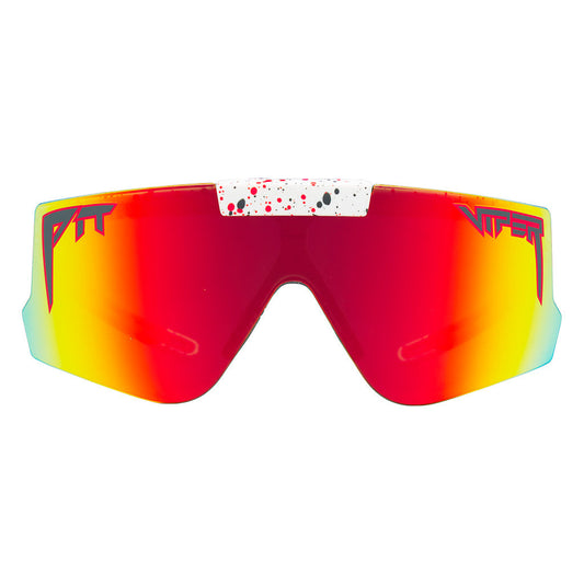 PLX PIT VIPER THE FLIP-OFFS HEATER SUNGLASSES w/HDPV POLAR RED