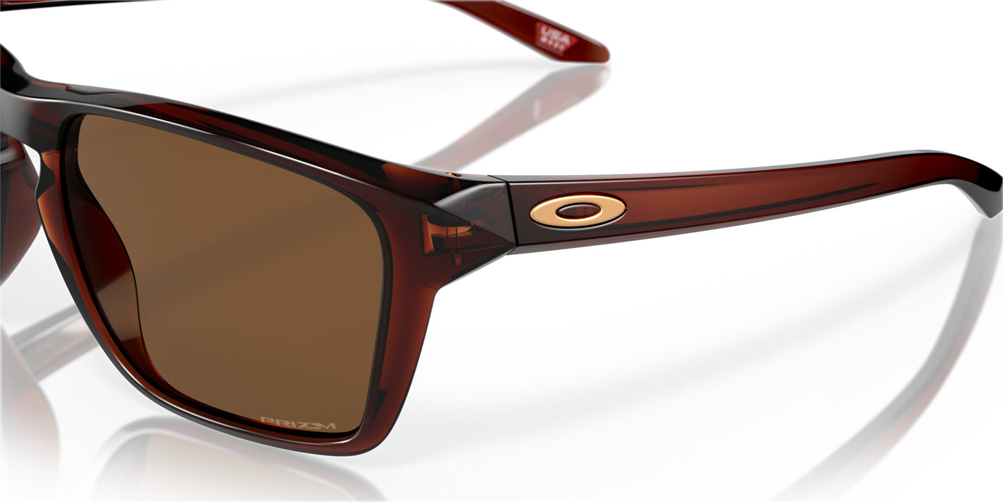 OAKLEY SYLAS POLISHED ROOTBEER SUNGLASSES w/ PRIZM BRNZ LENS