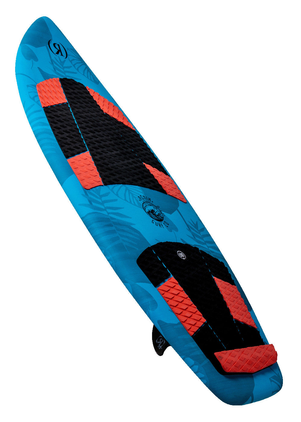 2023 RONIX MARSHMELLOW THRASHER WAKE SURF BOARD BLUE/BLK/RD 4'8