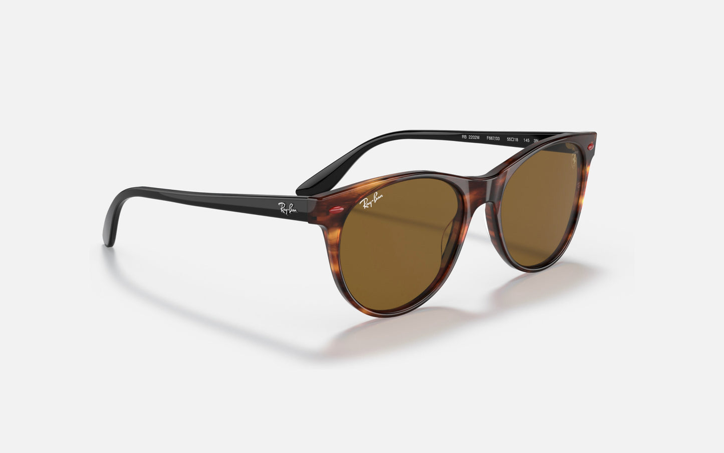 RAY-BAN FERRARI SUNGLASSES HAVANA/BLACK w/ B-15 BRN