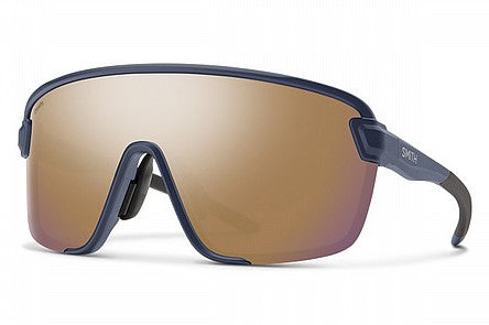 SMITH BOBCAT MATTE FRNCH NVY SUNGLASSES w/ CP RS GOLD MIR LENS