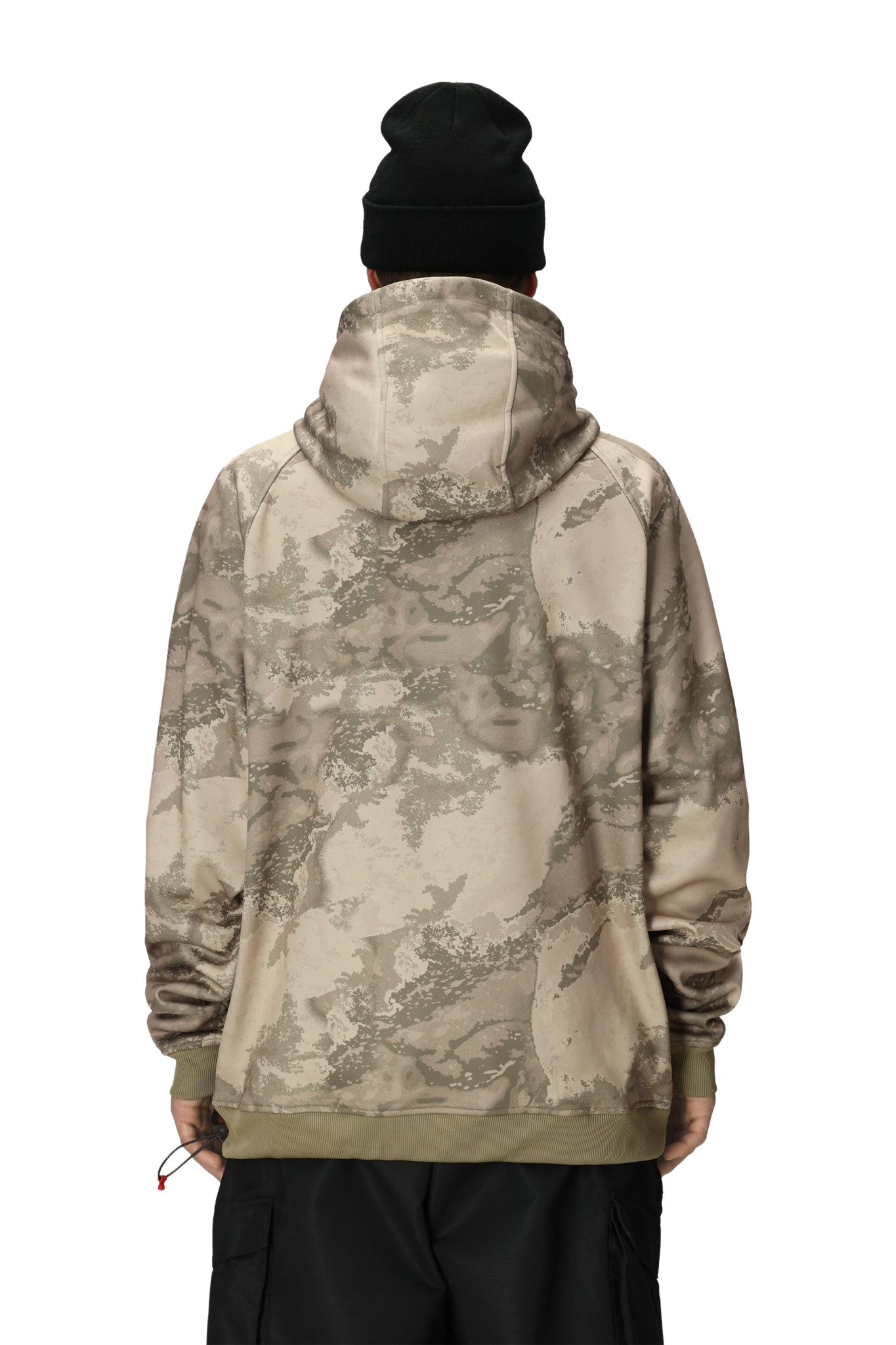 2026 686 BONDED FLC HOODY LMSTN HEMISPHERE PRINT