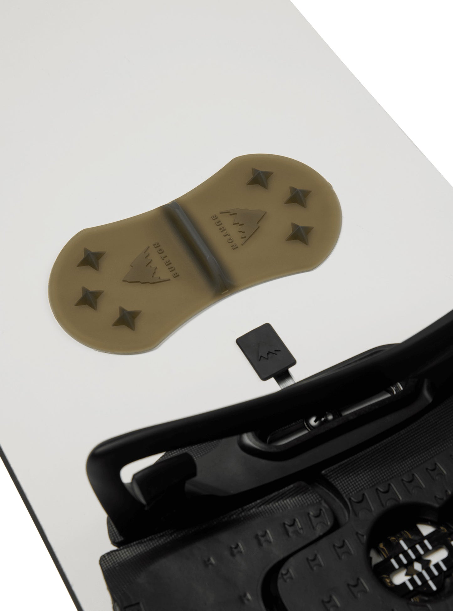 2026 BURTON MED SPIKE MAT TRANSLUCENT BLACK