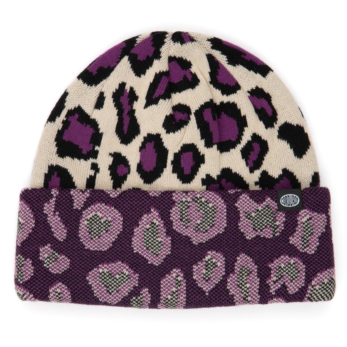 2026 CORDUROY CAMINAL BEANIE PURPLE