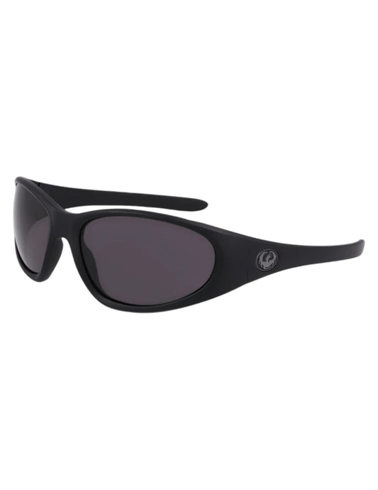 DRAGON THE BOX 2 SUNGLASSES MATTE BLACK w/ LL SMOKE LENS PLR
