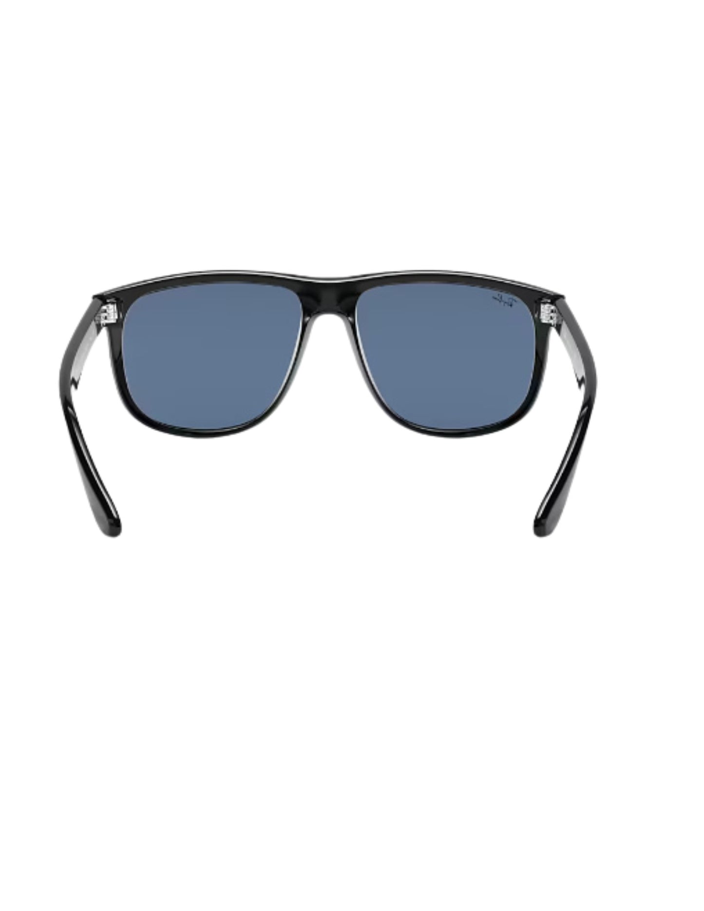 RAY-BAN BOYFRIEND SUNGLASSES BLACK w/ DARK BLUE