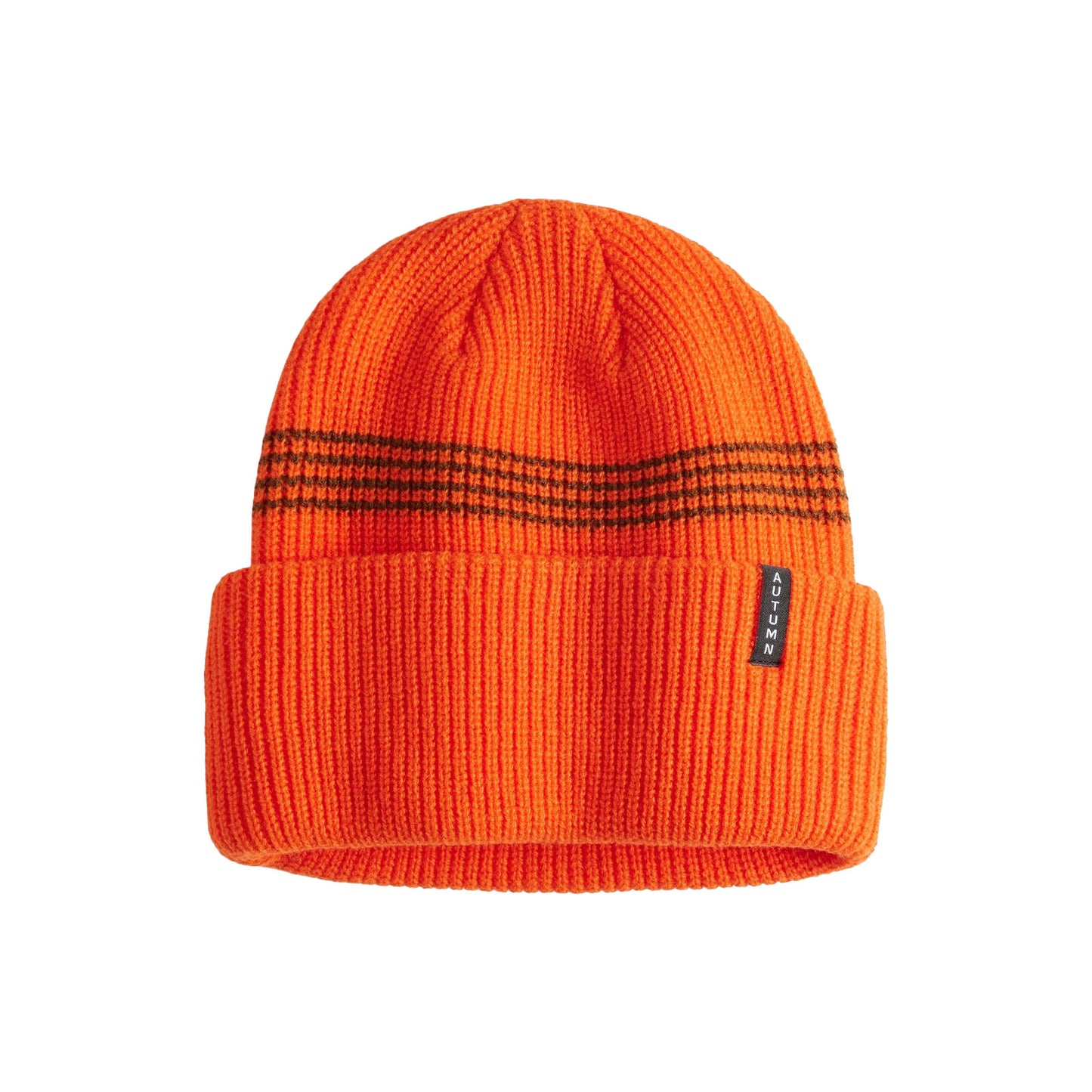 2026 AUTUMN YOUTH MINI STRIPE BEANIE SAFETY ORANGE