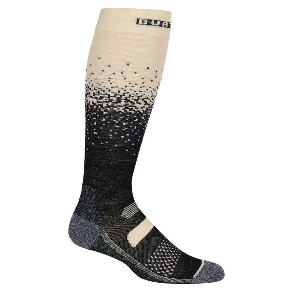 2025 BURTON PERFORMANCE ULTRALIGHT SOCK TRUE BLACK OMBRE