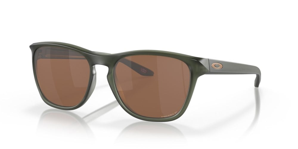 OAKLEY MANORBURN MATTE OLIVE INK SUNGLASSES w/ PRIZM TUNG PLR LENS