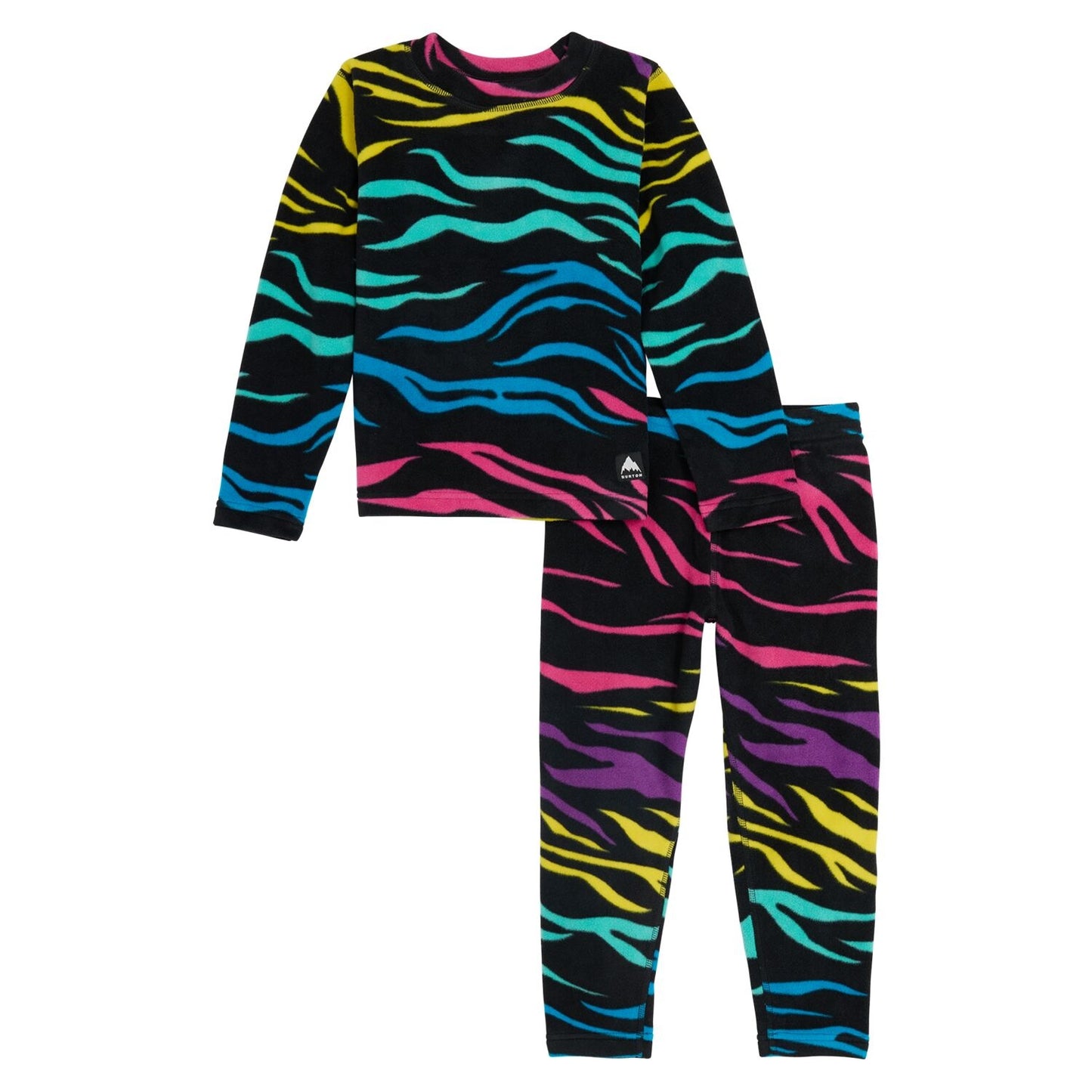 2024 BURTON TODDLERS FLEECE BASE LAYER SET SAFARI