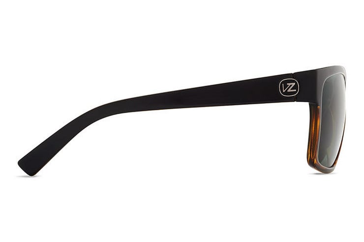 VONZIPPER DIPSTICK HARDLINE BLACK TORT SUNGLASSES w/ VNTG GRY LENS