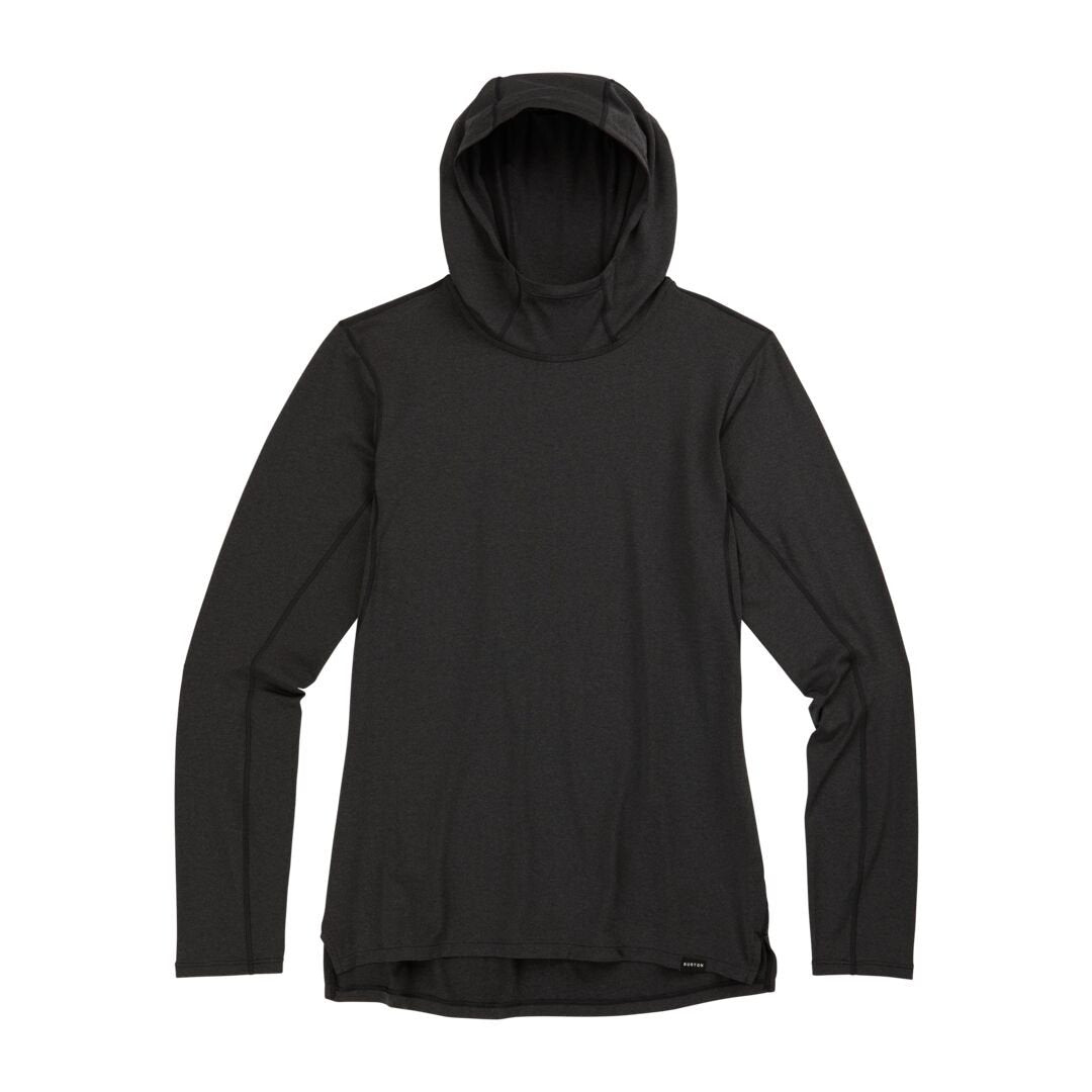 2023 BURTON WMNS MULTIPATH ESSENTIAL TECH PO HOODY TRUE BLACK HEATHER