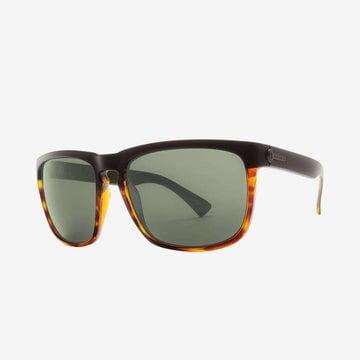 ELECTRIC KNOXVILLE XL DARKSIDE TORT SUNGLASSES w/ GRY PLR LENS