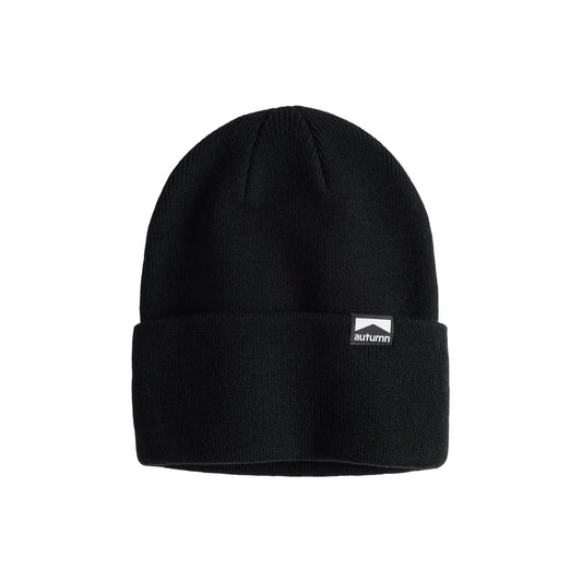 2026 AUTUMN SURPLUS SOLID BEANIE BLACK