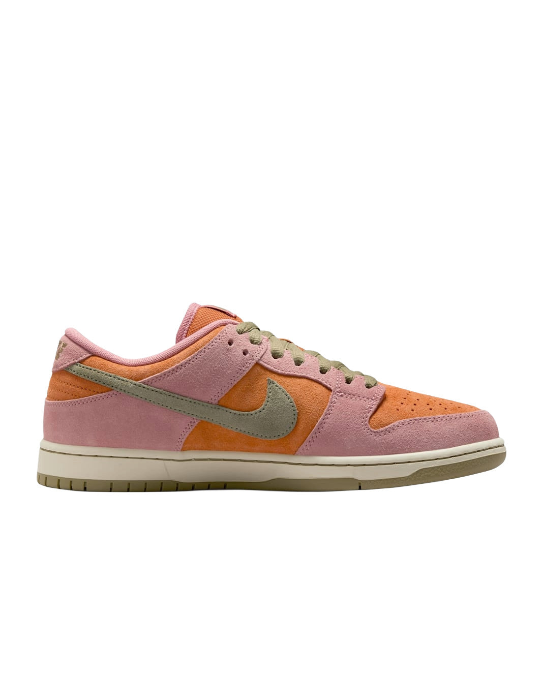 NIKE SB DUNK LOW PRO SHOE SU25 (600) RED/OLIVE