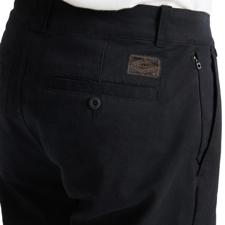 ROARK MENS CROSSROADS CHINO PANT FA25 (BLK) BLACK