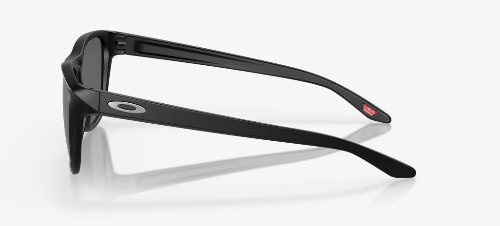 OAKLEY MANORBURN MATTE BLK SUNGLASSES w/ PRIZM BLK PLR LENS