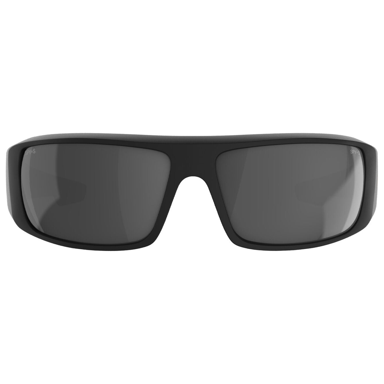 SPY LOGAN ANSI MATTE BLACK SUNGLASSES w/ HAPPY GRY PHOTOCHROMIC