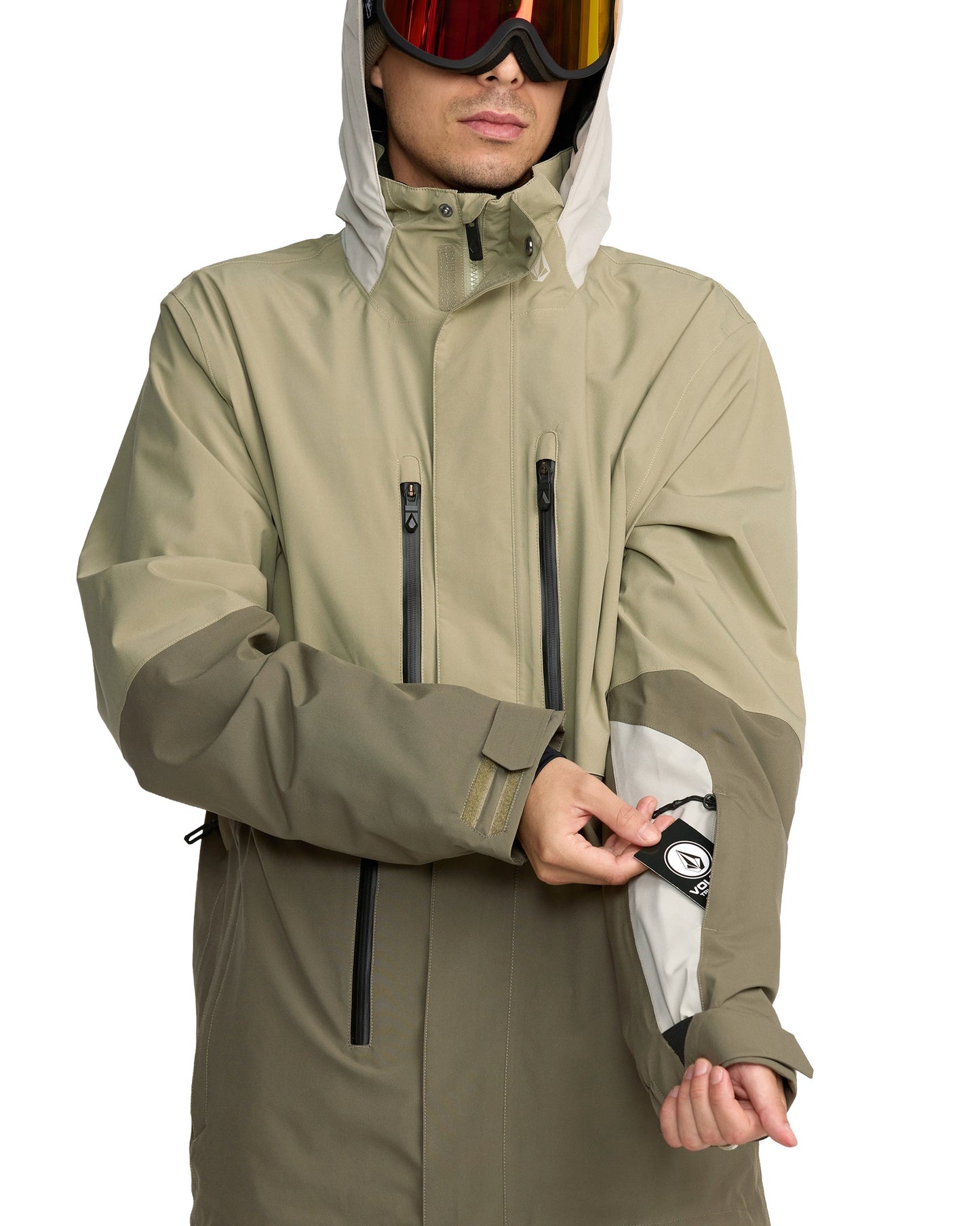 2026 VOLCOM RANGE STRETCH 30K JACKET MOSS GREEN