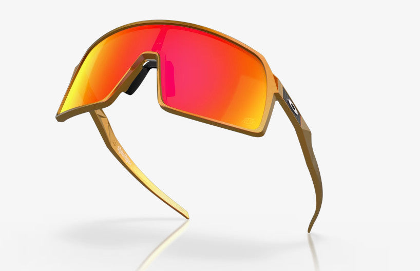 OAKLEY SUTRO TLD RED GOLD SHIFT SUNGLASSES w/ PRIZM RUBY