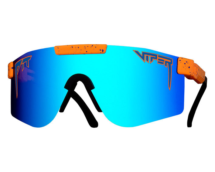 PIT VIPER THE CRUSH DOUBLE WIDE POLARIZED SUNGLASSES