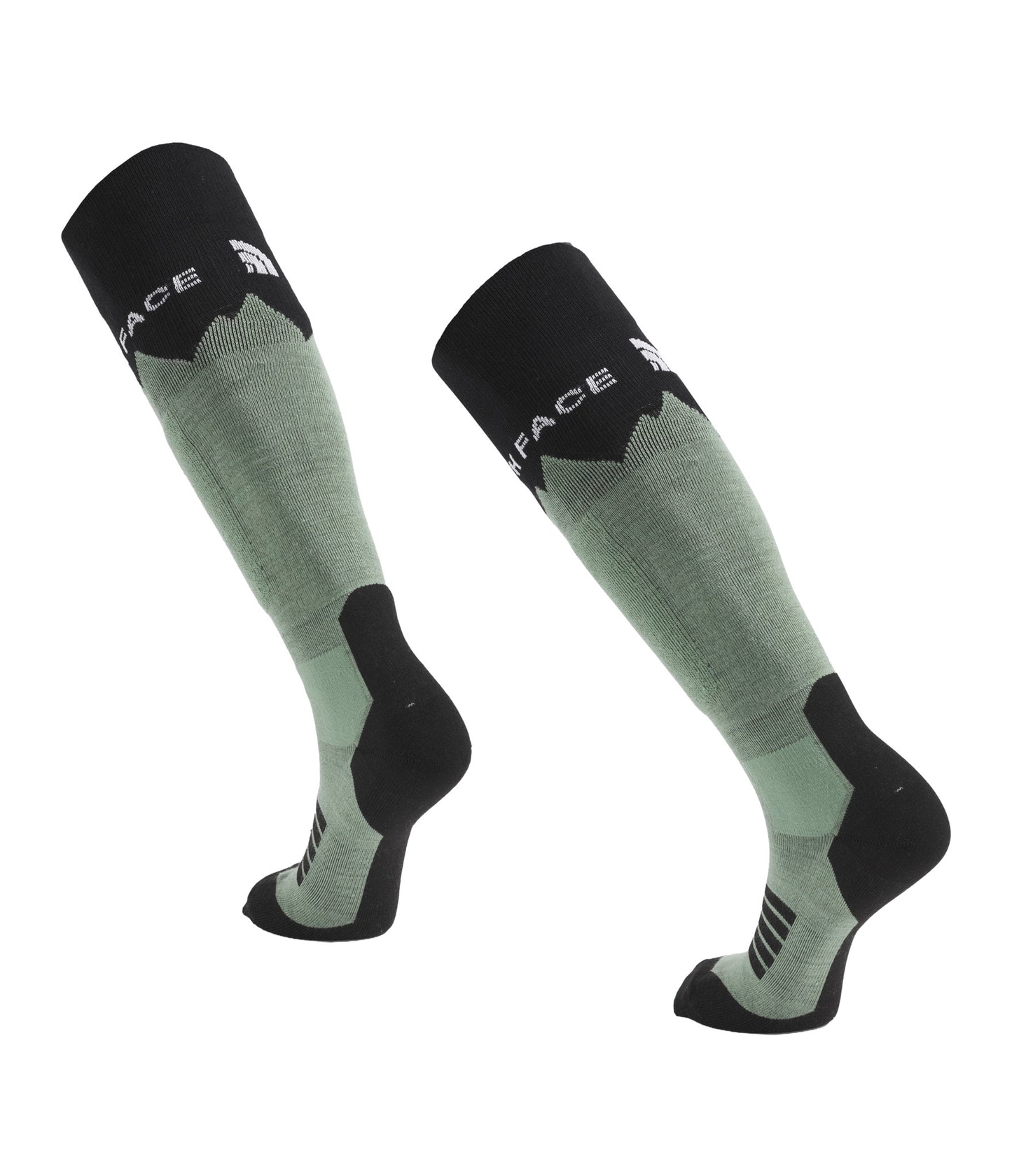 2026 TNF MENS MOUNTAIN RESORT SNOW SOCKS SLATE MOSS/TNF