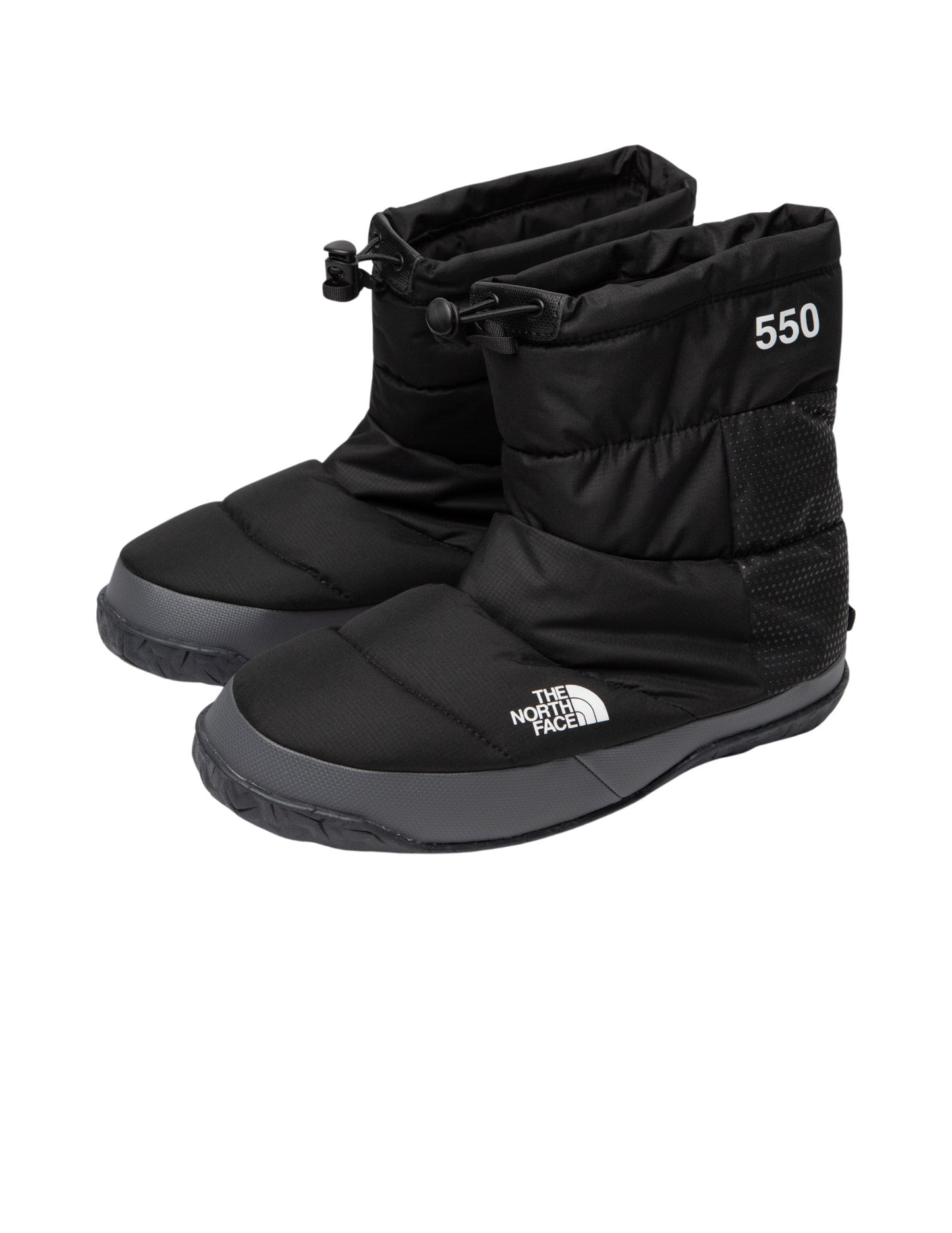 2025 TNF NUPTSE APRES BOOTIE TNF BLK/ASPHALT GRY