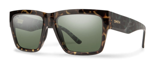 SMITH LINEUP ALPINE TORT SUNGLASSES w/ CP PLR GREY GREEN