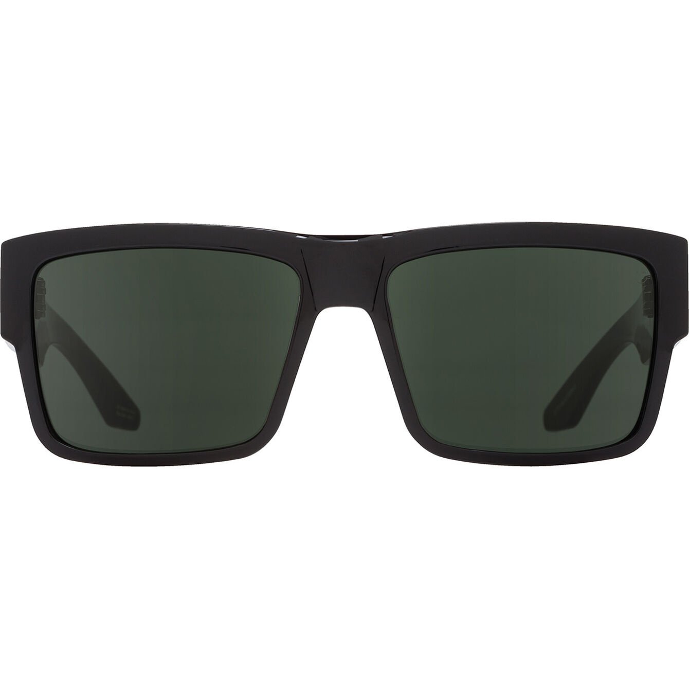 SPY CYRUS BLACK SUNGLASSES w/ HD PLUS GRY GRN