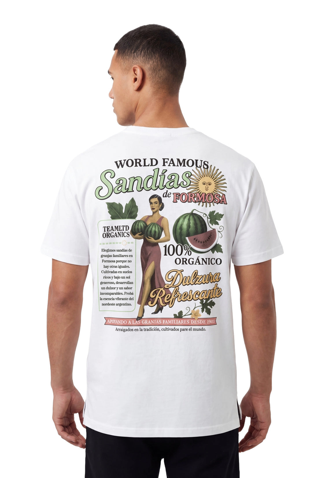 TEAMLTD MENS ORGANICS SANDIAS SS TEE SP26 WHITE