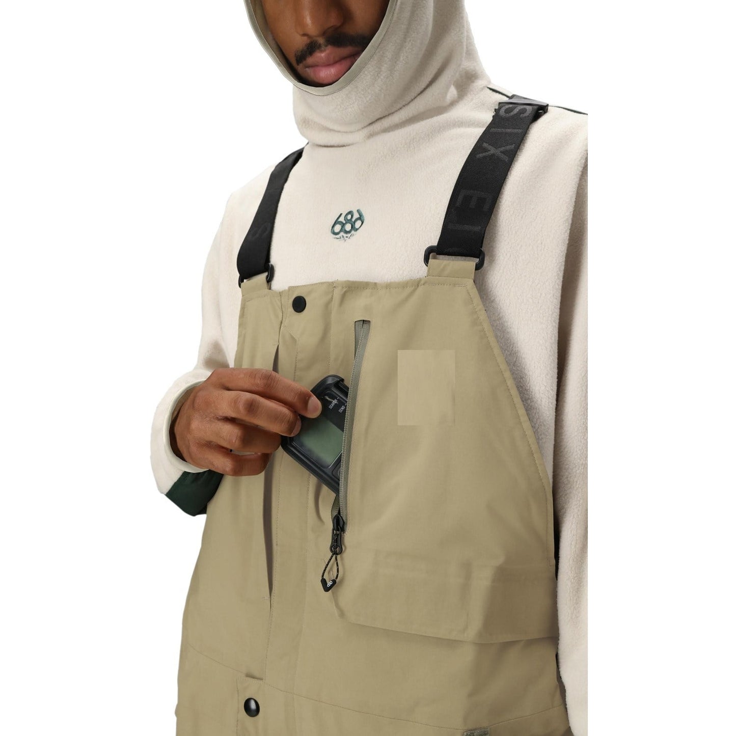 2026 686 MENS GORE-TEX DISPATCH SHELL BIB SNOW PANT SAGE