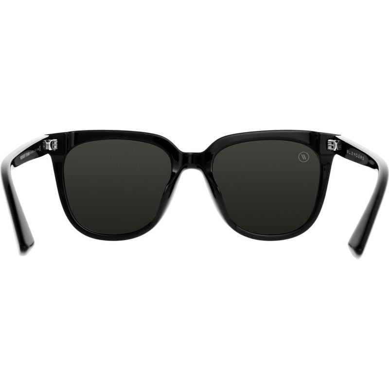 BLENDERS GROVE MIDNIGHT DRAMA SUNGLASSES GLOSS BLACK w/ SMOKE PLR LENS