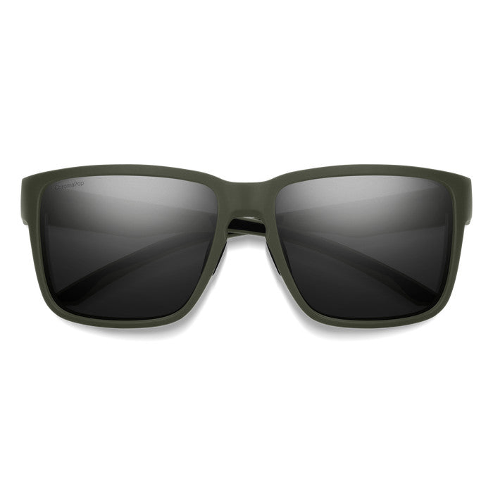 SMITH EMERGE MATTE MOSS SUNGLASSES w/ CP PLR BLK