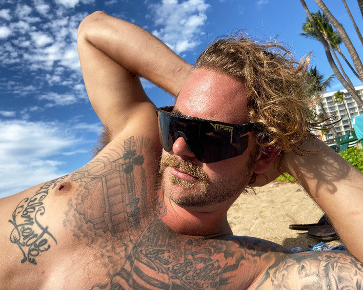 PIT VIPER THE EXEC DOUBLE WIDE SUNGLASSES