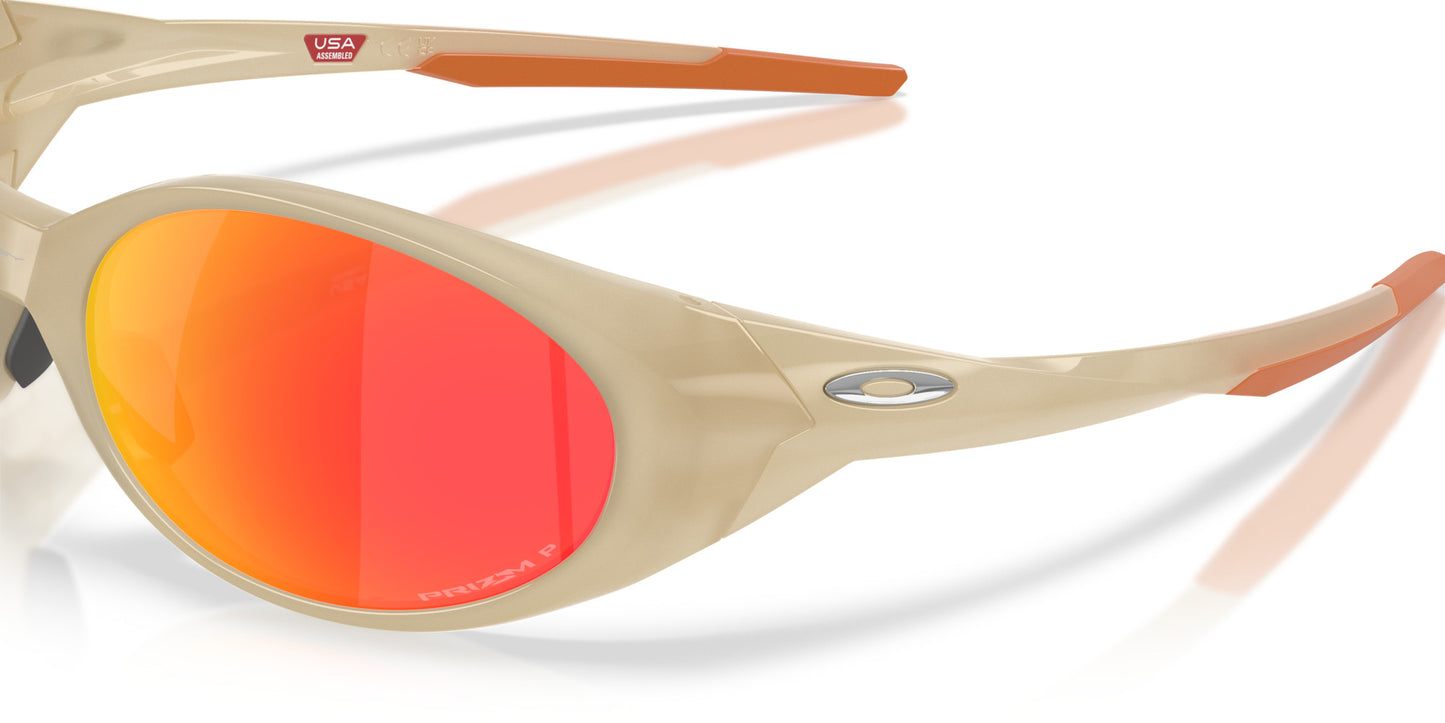 OAKLEY EYEJACKET REDUX SANDSTORM SUNGLASSES w/ PRZM RUBY PLR