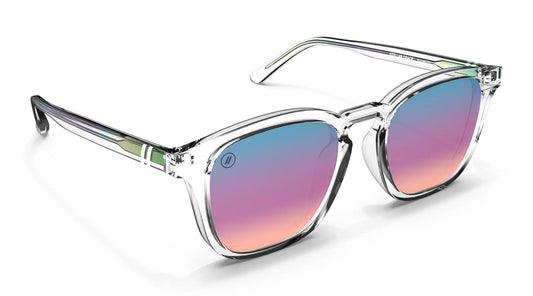 BLENDERS SYDNEY SUNGLASSES STELLAR GRACE w/ CLEAR / RAINBOW LAVENDER POLAR
