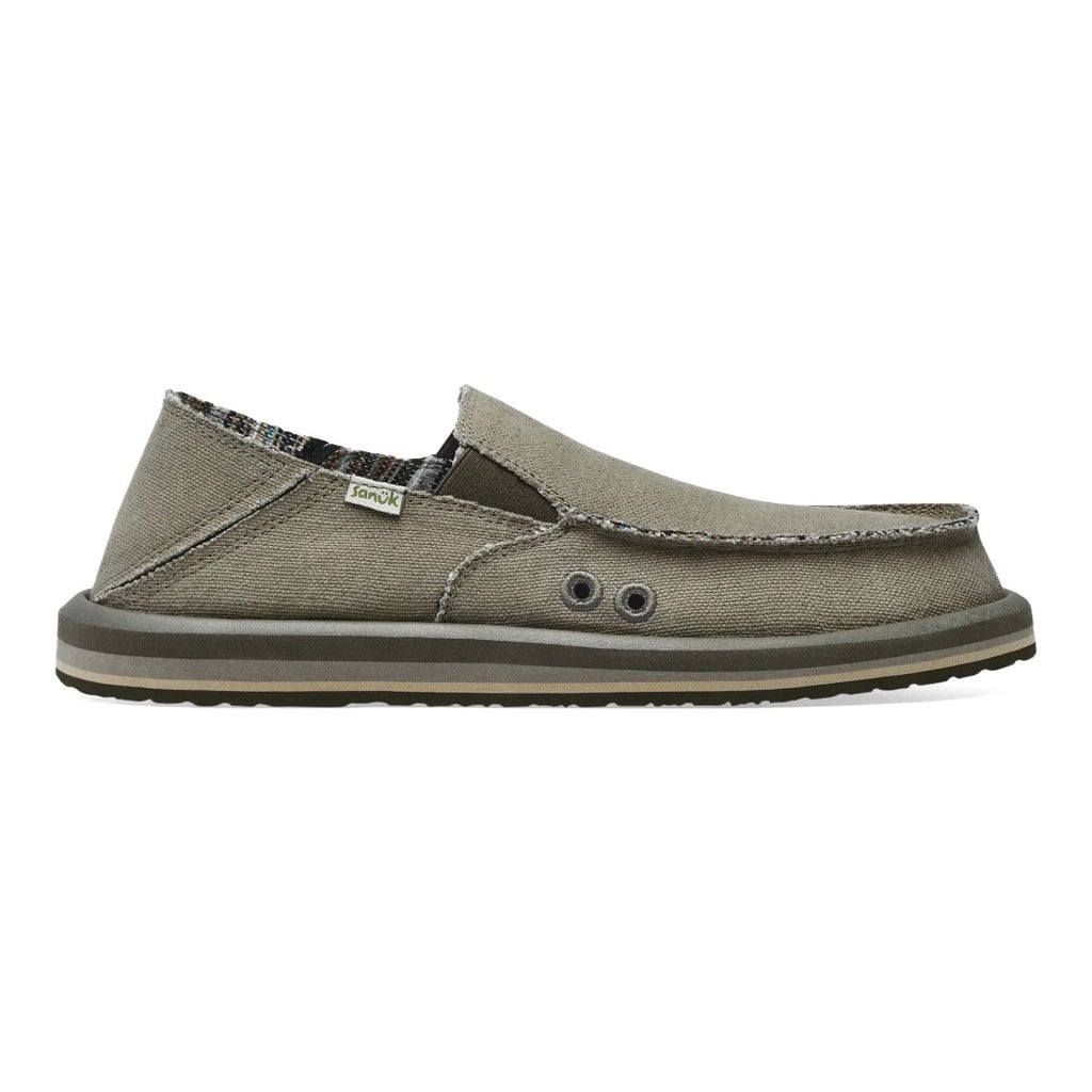 SANUK MENS DONNY HEMP LOAFER SU25 EARTH