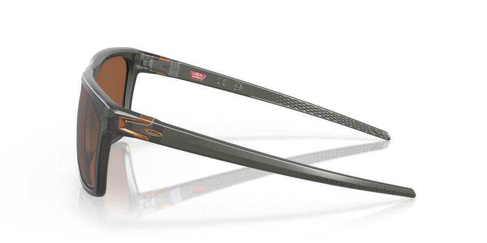 OAKLEY LEFFINGWELL MATTE GRY SMOKE SUNGLASSES w/ PRIZM TUNG LENS