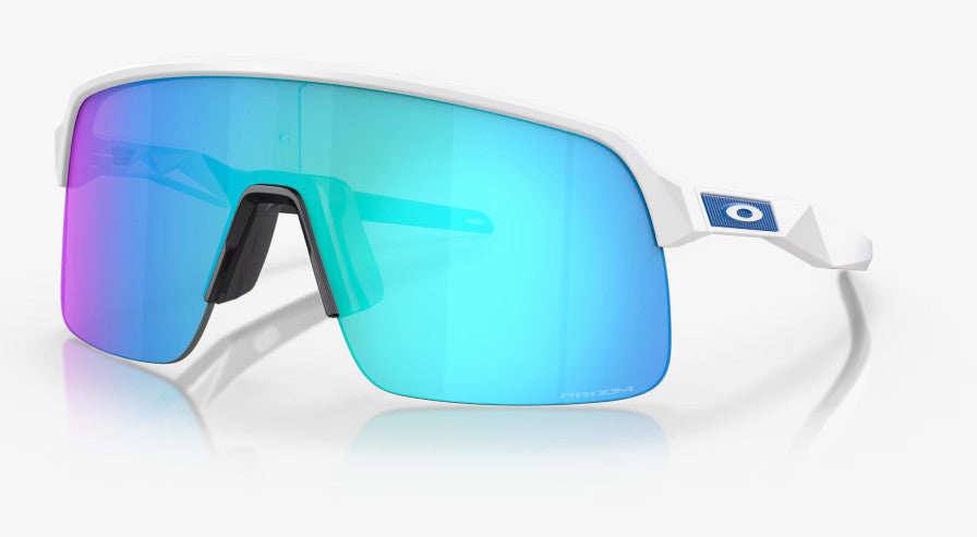 OAKLEY SUTRO LITE MATTE WHITE SUNGLASSES w/ PRIZM SAPPHIRE