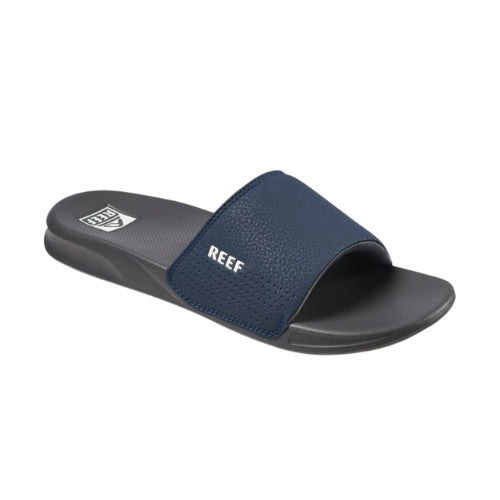 REEF MENS ONE SLIDE SANDALS SP24 NAVY/WHITE