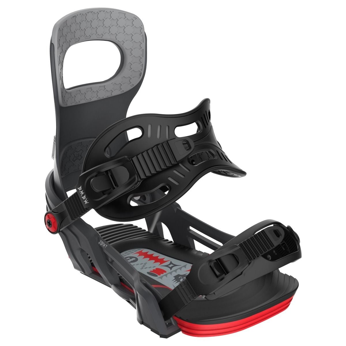 2026 BENT METAL JOINT SNOWBOARD BINDINGS BLACK