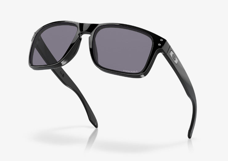 OAKLEY HOLBROOK XL POLISHED BLK SUNGLASSES w/ PRIZM GRY LENS