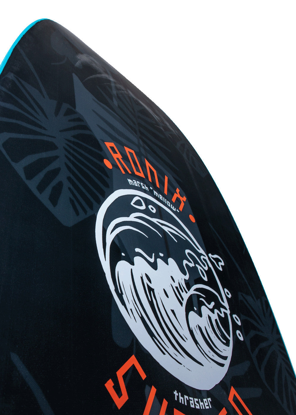 2023 RONIX MARSHMELLOW THRASHER WAKE SURF BOARD BLUE/BLK/RD 4'8